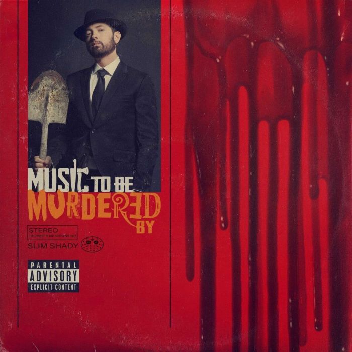 EMINEM - MUSIC TO BE MURDERED BY (BLACK ICE VINYL)