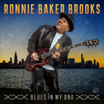 RONNIE BAKER BROOKS - BLUES IN MY DNA (CLEAR BLUE VINYL)