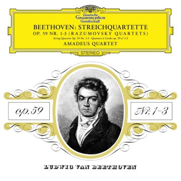 AMADEUS QUARTET - BEETHOVEN: STRING QUARTET NO.7 I N F, OP.59 NO.1 - RASUMOVSKY NO.