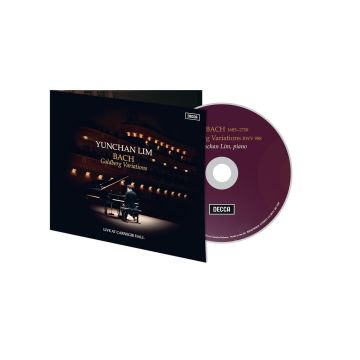 YUNCHAN LIM - J.S. BACH: GOLDBERG VARIATIONS LIVE AT CARNEGIE HALL, NEW YORK, 2