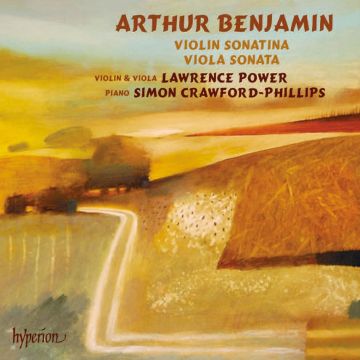 LAWRENCE POWER - BENJAMIN: VIOLIN SONATINA VIOLA SONATA THREE PIECES