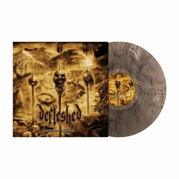 DEFLESHED - GRIND OVER MATTER (SMOKEY GREY & BLACK SWIRL VINYL)