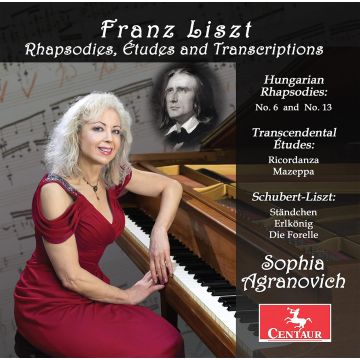 SOPHIA AGRANOVICH - LISZT: RHAPSODIES, ETUDES & TRANSCRIPTIONS