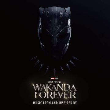 VARIOUS ARTISTS - BLACK PANTHER: WAKANDA FOREVER (BLACK ICED VINYL)