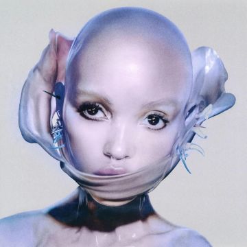 FKA TWIGS - EUSEXUA AFTERGLOW (SEMI TRANSPARENT AFTERGLOW PINK VINYL/LYRIC POSTER)