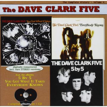 DAVE CLARK FIVE - VOLUME 4: 5X5 / GOT WHAT / KNOWS