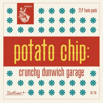 VARIOUS ARTISTS - POTATO CHIP: CRUNCHY DUNWICH GARAGE (SEAGLASS BLUE VINYL)