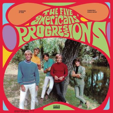 FIVE AMERICANS - PROGRESSIONS (GOLD VINYL)