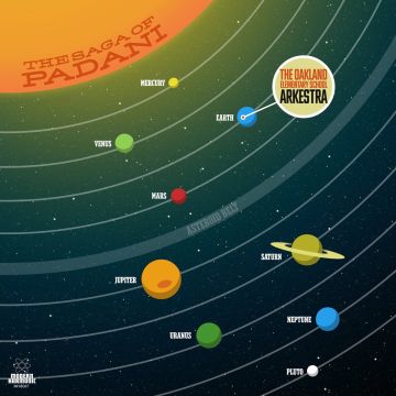 OAKLAND ELEMENTARY SCHOOL ARKESTRA - SAGA OF PADANI (CLEAR WITH SUNRAYS VINYL)