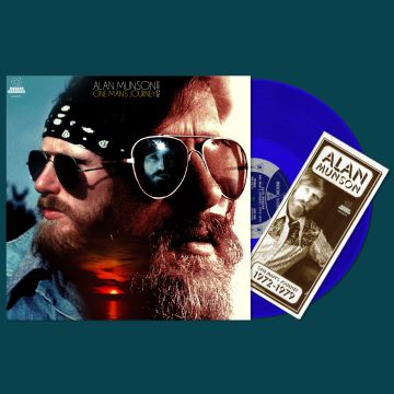 ALAN MUNSON - ONE MAN'S JOURNEY: 1972-1979 (BLUE VINYL)