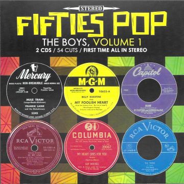 VARIOUS ARTISTS - FIFTIES POP - THE BOYS, VOL. 1