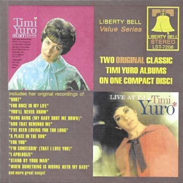 TIMI YURO - LIBERTY BELL VALUE SERIES (HURT/LIVE AT PJ'S)