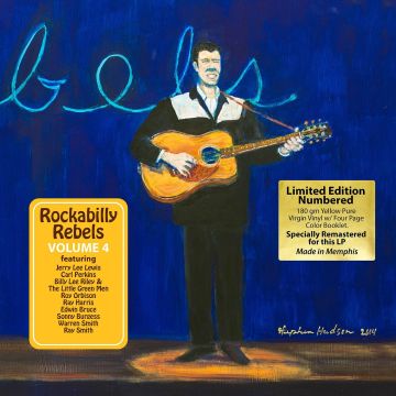 VARIOUS ARTISTS - ROCKABILLY REBELS VOLUME 4 (180G/YELLOW VINYL/NUMBERED/LIMITED)