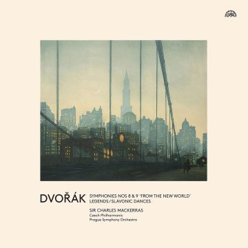 CZECH PHILHARMONIC; PRAGUE SYMPHONY ORCHESTRA - DVORAK: SYMPHONIES NOS. 8 & 9, LEGENDS, & SLAVONIC DANCES