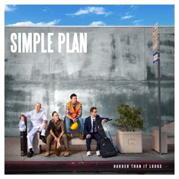 SIMPLE PLAN - HARDER THAN IT LOOKS (BLUE MARBLE VINYL)