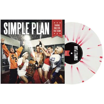 SIMPLE PLAN - TAKE ONE FOR THE TEAM (LIMITED EDITION/WHITE W/ RED SPLATTER VINY