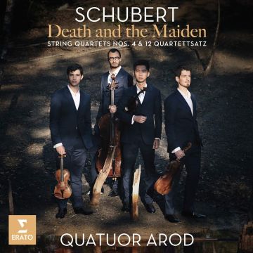 QUATUOR AROD - SCHUBERT: DEATH & THE MAIDEN STRING QUARTETS N. 4