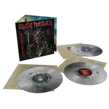 IRON MAIDEN Senjutsu (SILVER BLACK MARBLED 3XLP)