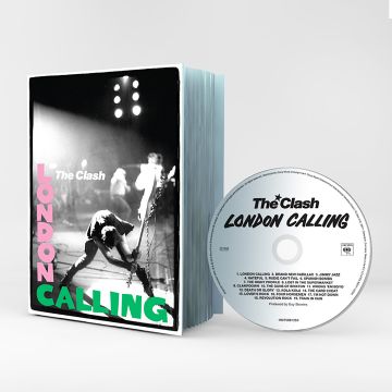 CLASH - LONDON CALLING: THE SCRAPBOOK (HARDBOOK WITH CD)