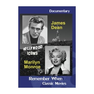 HOLLYWOOD ICONS - JAMES DEAN & MARILYN MONROE