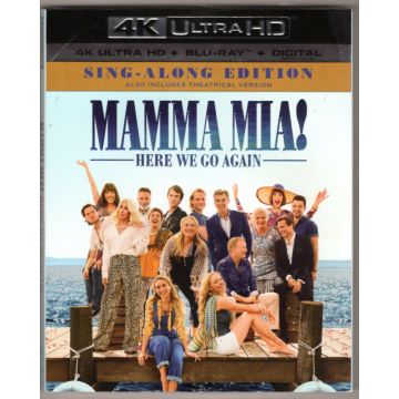 MAMMA MIA! HERE WE GO AGAIN: SING-ALONG EDITION (4K ULTRA HD - MAMMA MIA! HERE WE GO AGAIN: SING-ALONG EDITION (4K ULTRA HD/BLU
