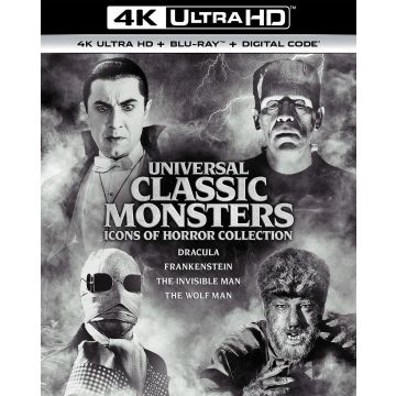 UNIVERSAL CLASSIC MONSTERS: ICONS OF HORROR COLLECTION (4K U - UNIVERSAL CLASSIC MONSTERS: ICONS OF HORROR COLLECTION (4K ULTRA