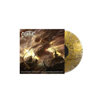 COGNITIVE - MALEVOLENT THOUGHTS OF A HASTENED EXTINCTION (GOLD FLAKE VINYL)