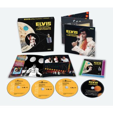 [3CD/1BLU-RAY] ELVIS PRESLEY - ALOHA FROM HAWAII VIA SATELLITE