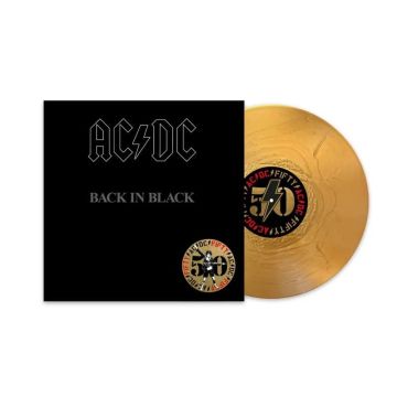 AC/DC - BACK IN BLACK (GOLD METALLIC VINYL)