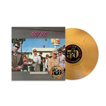 AC/DC - DIRTY DEEDS DONE DIRT CHEAP (GOLD METALLIC VINYL)