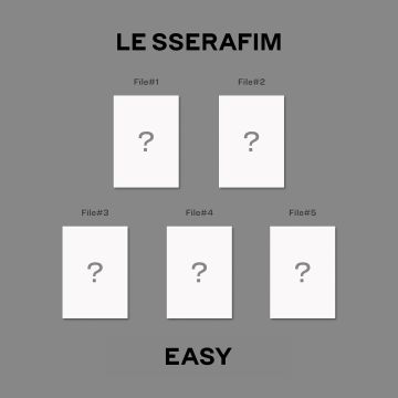 LE SSERAFIM - EASY: 3RD MINI ALBUM (COMPACT VER.)