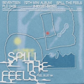 SEVENTEEN - SPILL THE FEELS - SEVENTEEN 12TH MINI ALBUM (FEEL BLUE VER.)