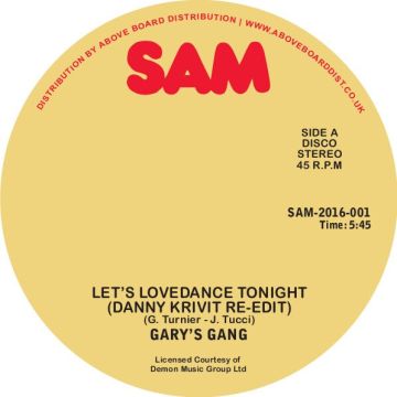 GARY'S GANG - LET'S LOVEDANCE TONIGHT (DANNY KRIVIT RE-EDIT)