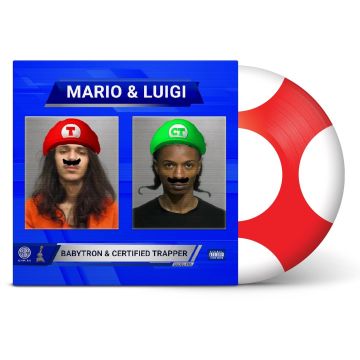BABYTRON & CERTIFIED TRAPPER - MARIO & LUIGI (PICTURE DISC)