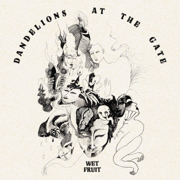 WET FRUIT - DANDELIONS AT THE GATE