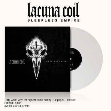 LACUNA COIL - SLEEPLESS EMPIRE (WHITE VINYL)