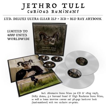 JETHRO TULL - CURIOUS RUMINANT (DELUXE/ULTRA CLEAR VINYL)