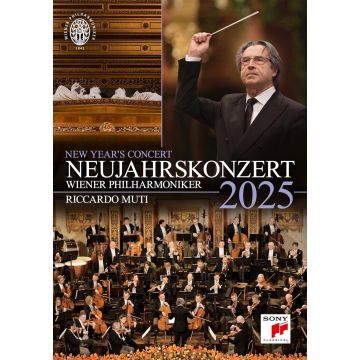 MUTI,RICCARDO & WIENER PHILHARMONIKER - NEUJAHRSKONZERT 2025/NEW YEAR'S CONCERT 2025/CONCERT DU NOUVEL AN