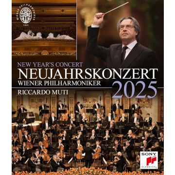 MUTI,RICCARDO & WIENER PHILHARMONIKER - NEUJAHRSKONZERT 2025/NEW YEAR'S CONCERT 2025/CONCERT DU NOUVEL AN