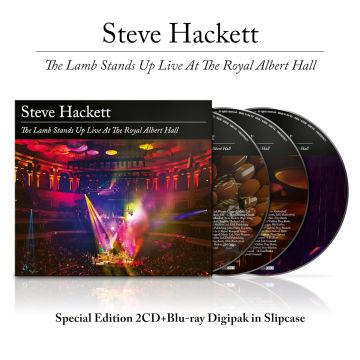 [CD/BLU-RAY] STEVE HACKETT - LAMB STANDS UP LIVE AT THE ROYAL ALBERT HALL