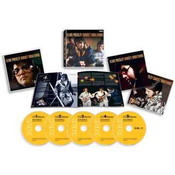 ELVIS PRESLEY - SUNSET BOULEVARD (5CD BOX SET)
