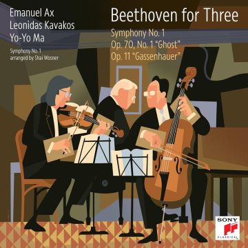 MA,YO-YO; LEONIDAS KAVAKOS & EMANUEL AX - BEETHOVEN FOR THREE: SYMPHONY NO. 1/OP. 70, NO. 1 GHOST/OP. 11 GA