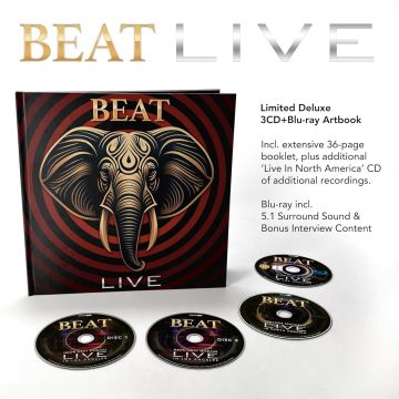 [3CD/BLU-RAY] BEAT - LIVE