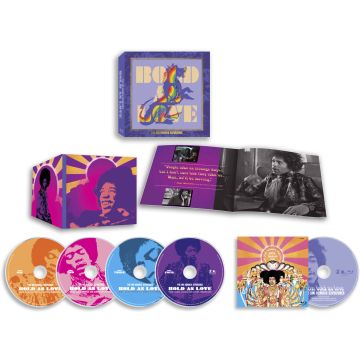 JIMI EXPERIENCE HENDRIX - BOLD AS LOVE (CD/BLU-RAY BOX SET)