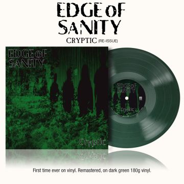 EDGE OF SANITY - CRYPTIC (RE-ISSUE) (DARK GREEN VINYL)