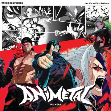 WITHIN DESTRUCTION - ANIMETAL (CLEAR/RED/WHITE/BLUE MARBLE VINYL)