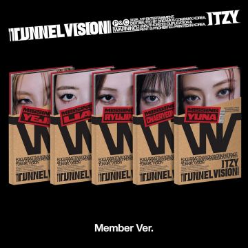 ITZY - TUNNEL VISION (MEMBER VER.)