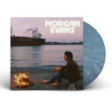 MORGAN EVANS - STEEL TOWN (BLUE VINYL)