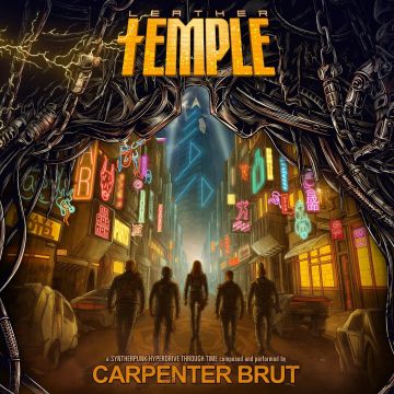 CARPENTER BRUT - LEATHER TEMPLE (DIGIPAK)