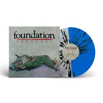 FOUNDATION - TURNCOAT (CYAN/CLEAR W/BLACK SPLATTER VINYL)